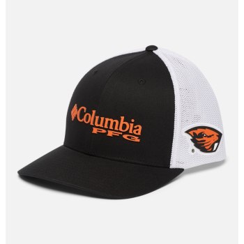 Columbia Petten Heren, PFG Mesh Ball - Oregon State Zwart, 17KDUCSNF